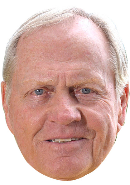 Jack Nicklaus Jb - Golf Fancy Dress Cardboard Celebrity Face Mask - Fancy Dress Party Mask 2026