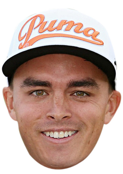 Rickie Fowler Jb - Golf Fancy Dress Cardboard Celebrity Face Mask - Fancy Dress Party Mask 2026
