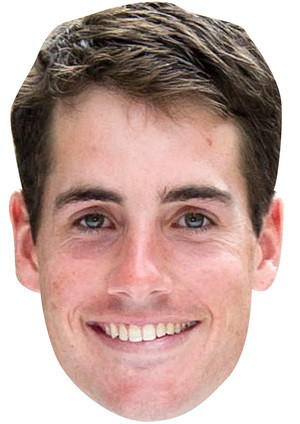 John Isner Fancy Dress Face Mask 2026 Jb - Tennis Fancy Dress Cardboard Celebrity Face Mask - Fancy Dress Party Mask 2026