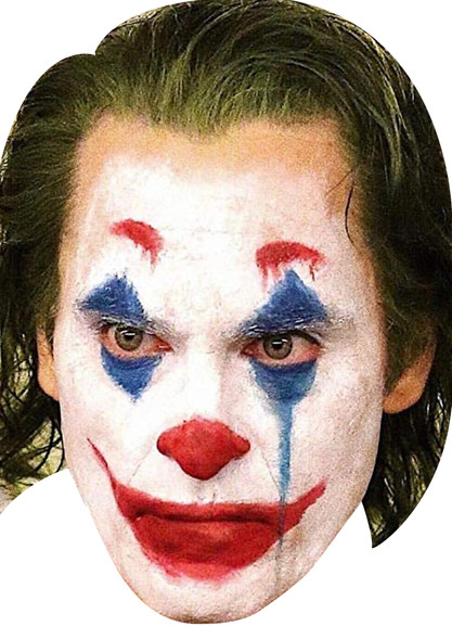 Joker Actor Movie Celebrity Face Mask - Fancy Dress Party Mask 2026