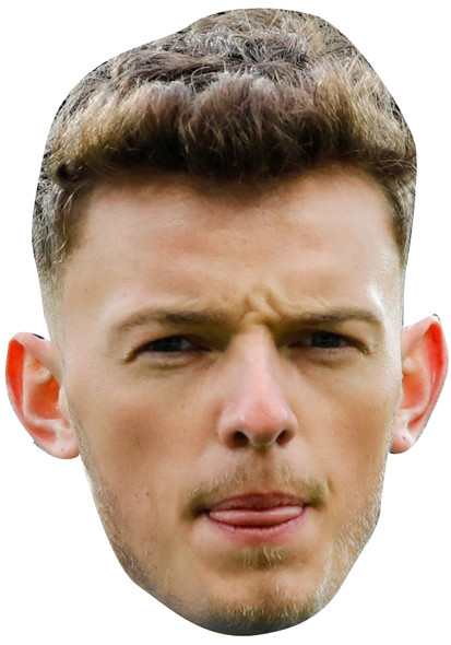 Ben White Euro 2026 Football Party Face Mask