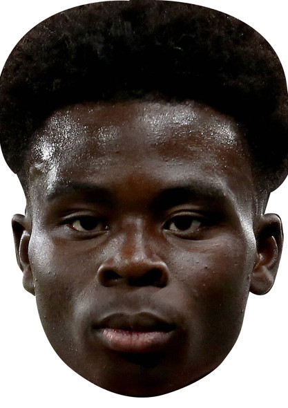 Bukayo Saka Euro 2026 Football Party Face Mask