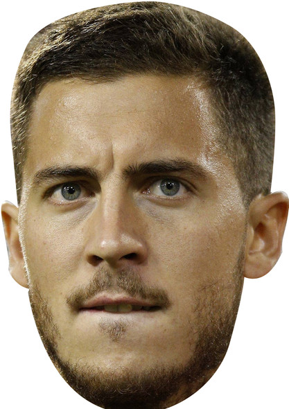 Eden Hazard Euro 2026 Football Party Face Mask