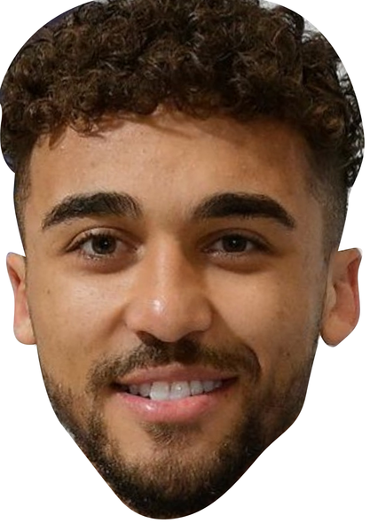 Calvert Lewin Euro 2026 Football Party Face Mask