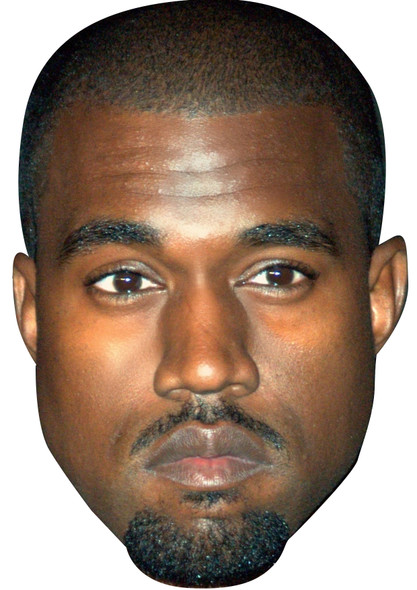 Kanye West Celebrity Party Face mask Fancy Dress