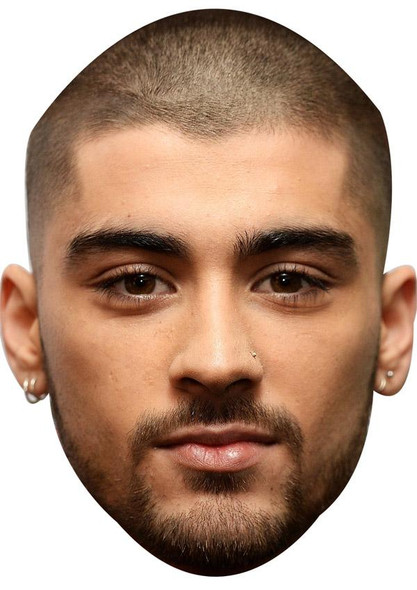 Zayn Malik2 Jb - Music Star Fancy Dress Cardboard Celebrity Face Mask