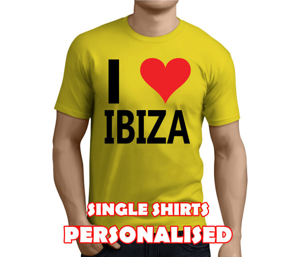 I Heart Black Custom Stag T-Shirt - Any Name - Party Tee