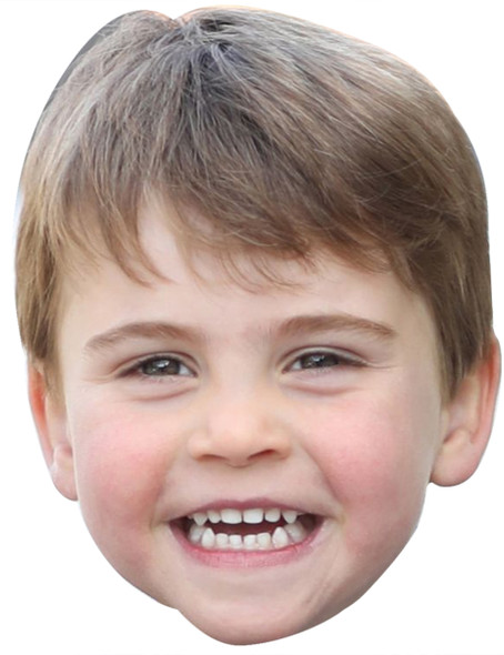 Prince Louie Age 3 Royal Face Mask