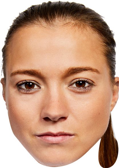 Fran Kirby 2022 Cardboard Celebrity Face Mask Lionesses Euro'S Party Mask