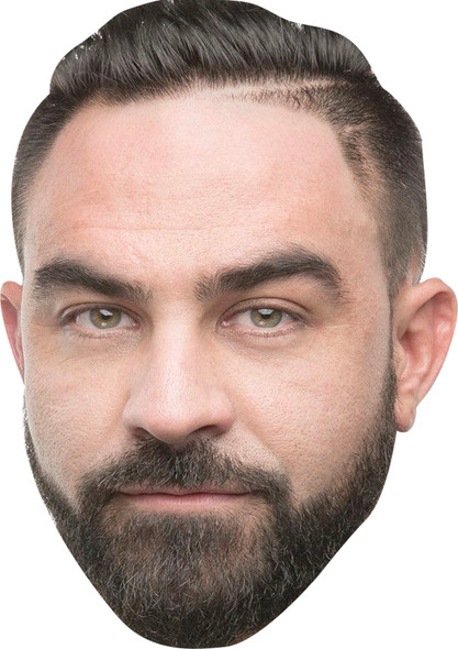 Chris Nuã±Ez Ink Master Celebrity Fancy Dress Cardboard Face Mask