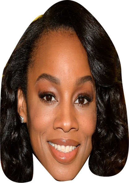 Anika Noni Rose Netflix Maid Celebrity Fancy Dress Cardboard Face Mask