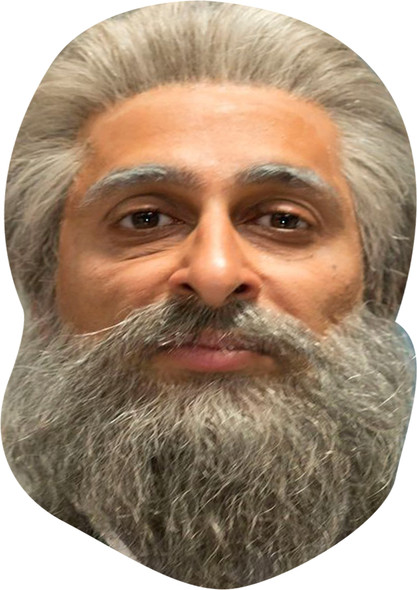 Navid Harrid Still Game Celebrity Fancy Dress Cardboard Face Mask