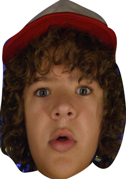 Dustin Henderson Stranger Things Celebrity Fancy Dress Cardboard Face Mask