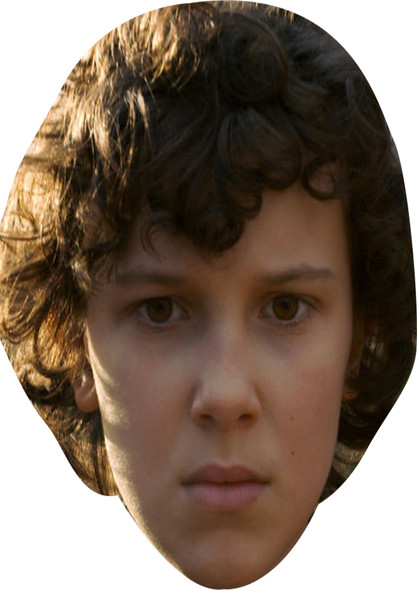 Gareth Emerson Stranger Things Celebrity Fancy Dress Cardboard Face Mask