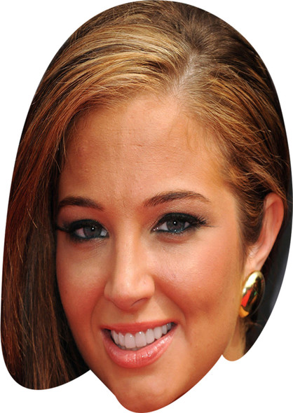 Tulisa X Factor Celebrity Fancy Dress Cardboard Face Mask