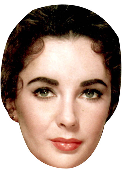 Elizabeth Taylor 2 Celebrity Face Mask - Fancy Dress Party Mask 2026