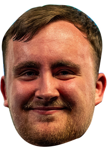 Luke Littler - Darts Champion Party Face Mask | Fancy Dress