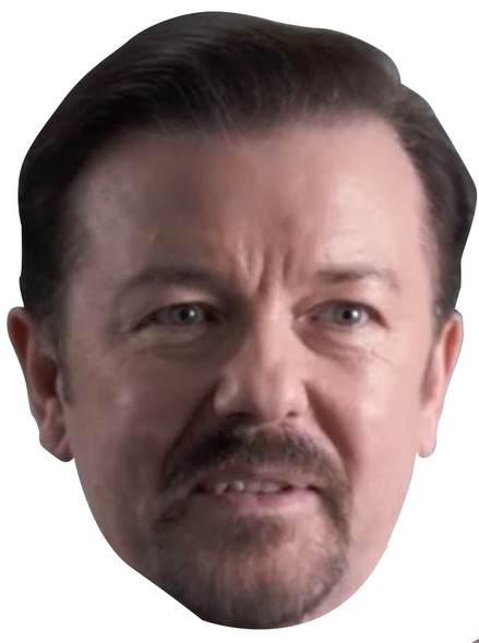 David Brent The Office Celebrity Party Face Mask | Fancy Dress