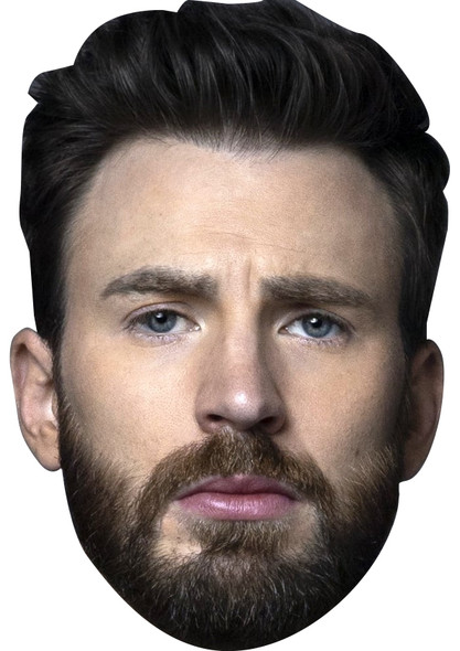 Chris Evans Movie Star Celebrity Fancy Dress Face Mask
