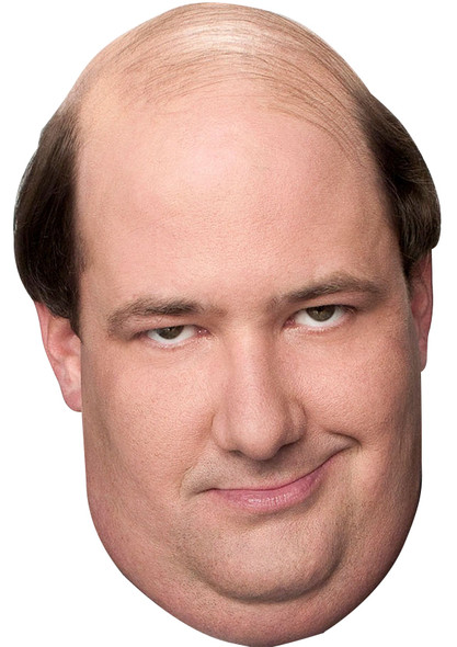 Brian Baumgartner - Kevin The Office Us Celebrity Face Mask