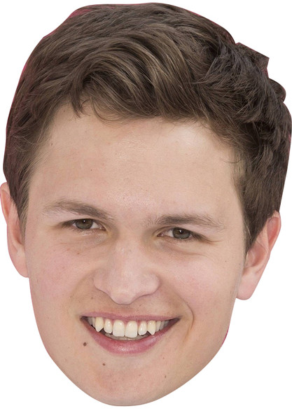 Ansel Elgort Actor Celebrity Fancy Dress Face Mask
