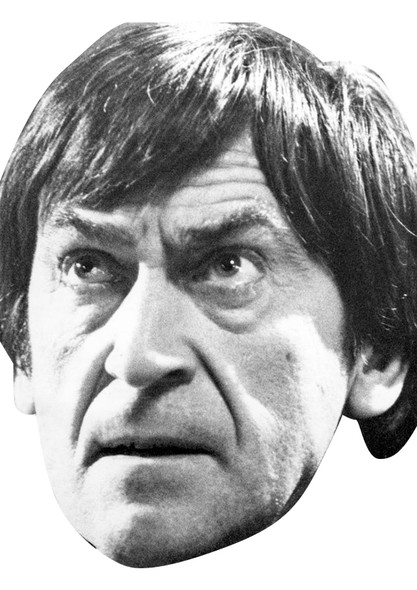 Patrick Troughton - The Second Doctor - Doctor Who Celebrity Fancy Dress Cardboard Face Mask