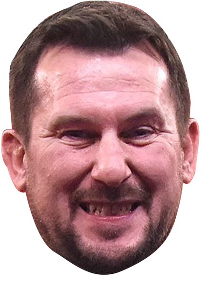 Jonny Clayton - Darts Celebrity Party Face Mask | Fancy Dress