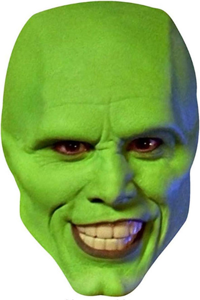 Jim Carrey - The Mask Celebrity Party Fancy Dress Face Mask Mask