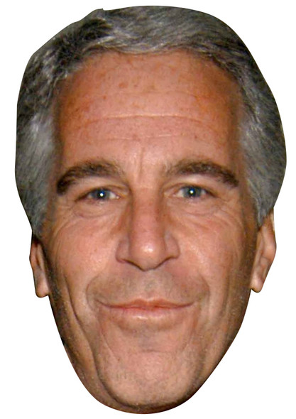 Jeffrey Epstein Celebrity Party Fancy Dress Face Mask Mask