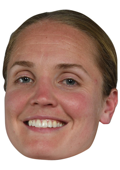 Kim Little - Arsenal Women'S Football Cardboard Celebrity Face Mask Lionesses Football Party Mask