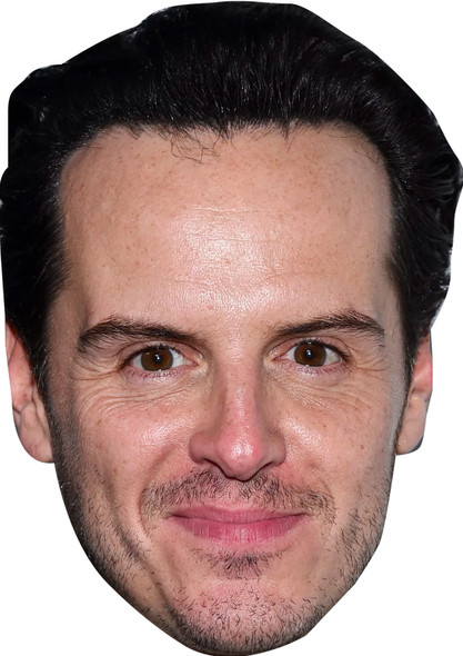 Andrew Scott Fancy Dress Cardboard Celebrity Face Mask