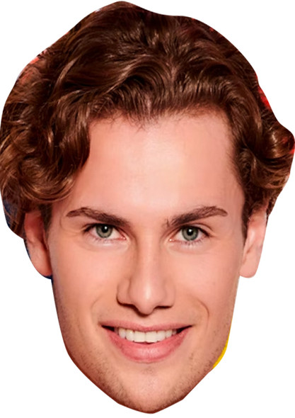 Joe Garratt - Love Island 2024 Fancy Dress Cardboard Celebrity Face Mask