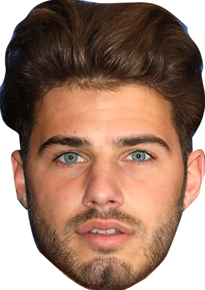 Josh Ritchie - Love Island 2024 Fancy Dress Cardboard Celebrity Face Mask