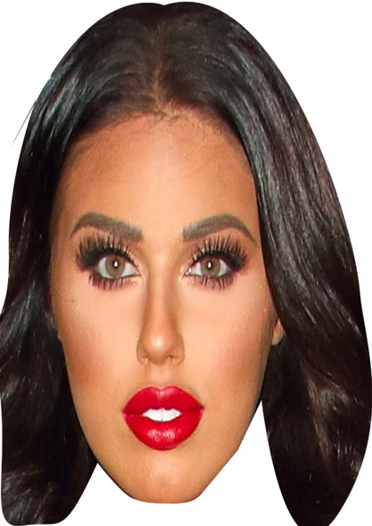 Anna Vakili - Love Island Fancy Dress Cardboard Celebrity Face Mask