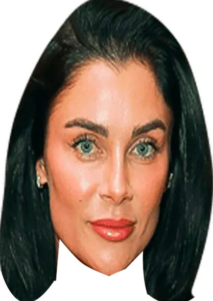 Cally Jane Beech Love Island Fancy Dress Cardboard Celebrity Face Mask