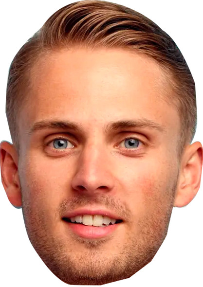 Charlie Brake Love Island Fancy Dress Cardboard Celebrity Face Mask