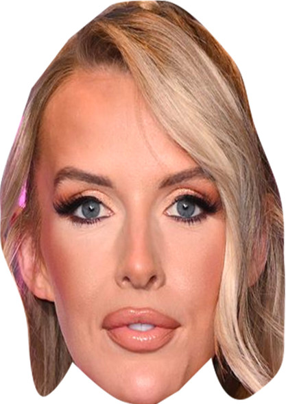 Faye Winter Love Island Fancy Dress Cardboard Celebrity Face Mask