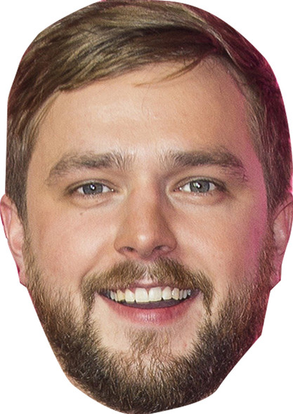 Iain Stirling Love Island Fancy Dress Cardboard Celebrity Face Mask