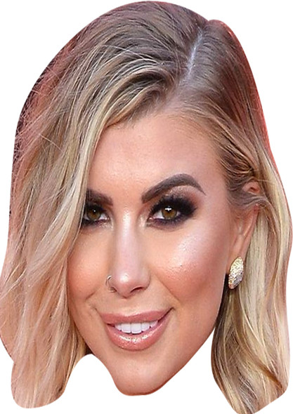 Olivia Buckland Love Island Fancy Dress Cardboard Celebrity Face Mask