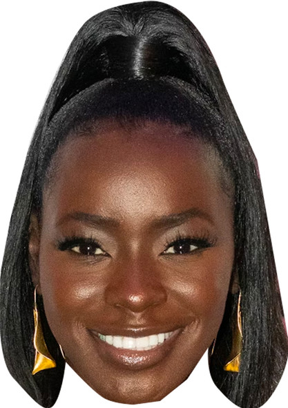 Priscilla Anyabu Love Island Fancy Dress Cardboard Celebrity Face Mask