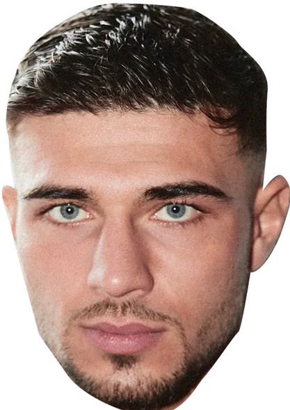 Tommy Fury Love Island Fancy Dress Cardboard Celebrity Face Mask