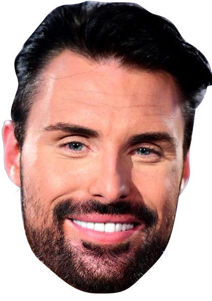 Rylan Clark - Eurovision 2024 Fancy Dress Cardboard Celebrity Face Mask