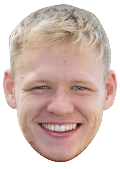 Aaron Ramsdale - England Euros 2024 Celebrity Party Face Mask | Fancy Dress