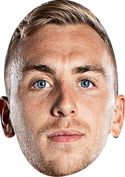 Jarrod Bowen - England Euros 2024 Celebrity Party Face Mask | Fancy Dress