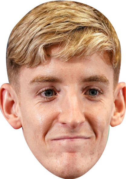 Anthony Gordon - England Euros 2024 Celebrity Party Face Mask | Fancy Dress