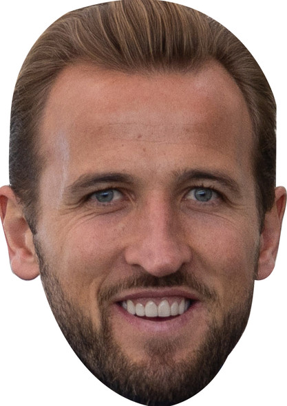 Harry Kane - England Euros 2024 Celebrity Party Face Mask | Fancy Dress