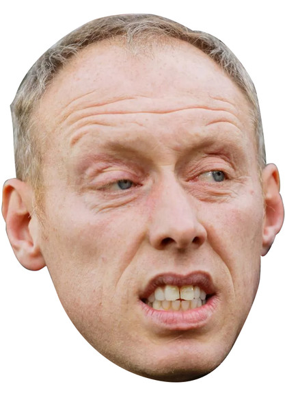 Steve Cooper - Nottingham Forest Manager Celebrity Party Face Mask | Fancy Dress