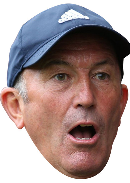 Tony Pulis-Welsh Football Manager Celebrity Party Face Mask | Fancy Dress