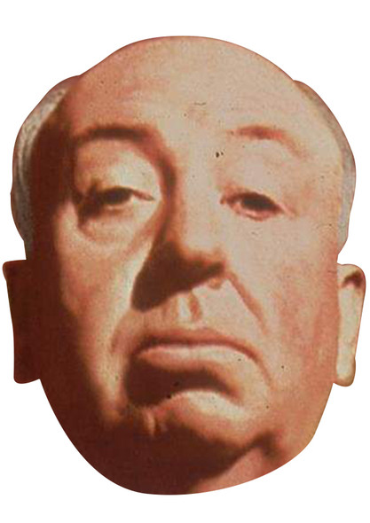 Alfred Hitchcock Celebrity Party Face Mask | Fancy Dress