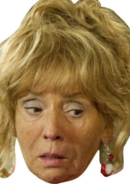 Barbara Royle - The Royle Family Celebrity Party Face Mask | Fancy Dress